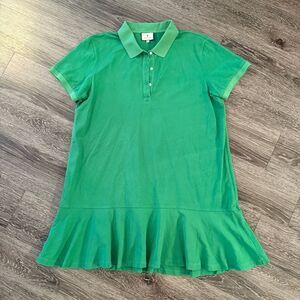 Tuckernuck Green Pique May Polo Dress